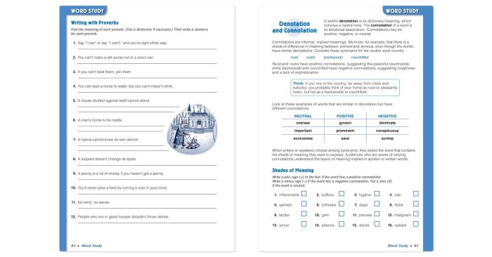 Unit vocabulary level workshop key