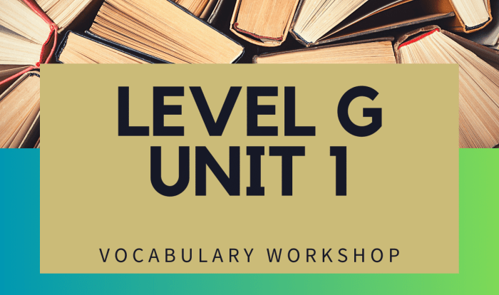 Sadlier vocab workshop level g answers