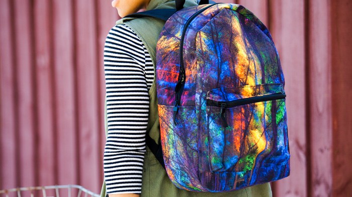 What did your backpack design total up to