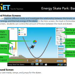 Energy skate park lab answers