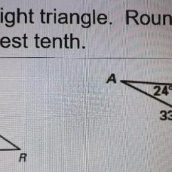 Decimal solve triangle answers tenth nearest mzg mzj hj